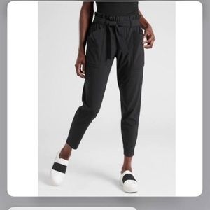 Athleta paper bag pants